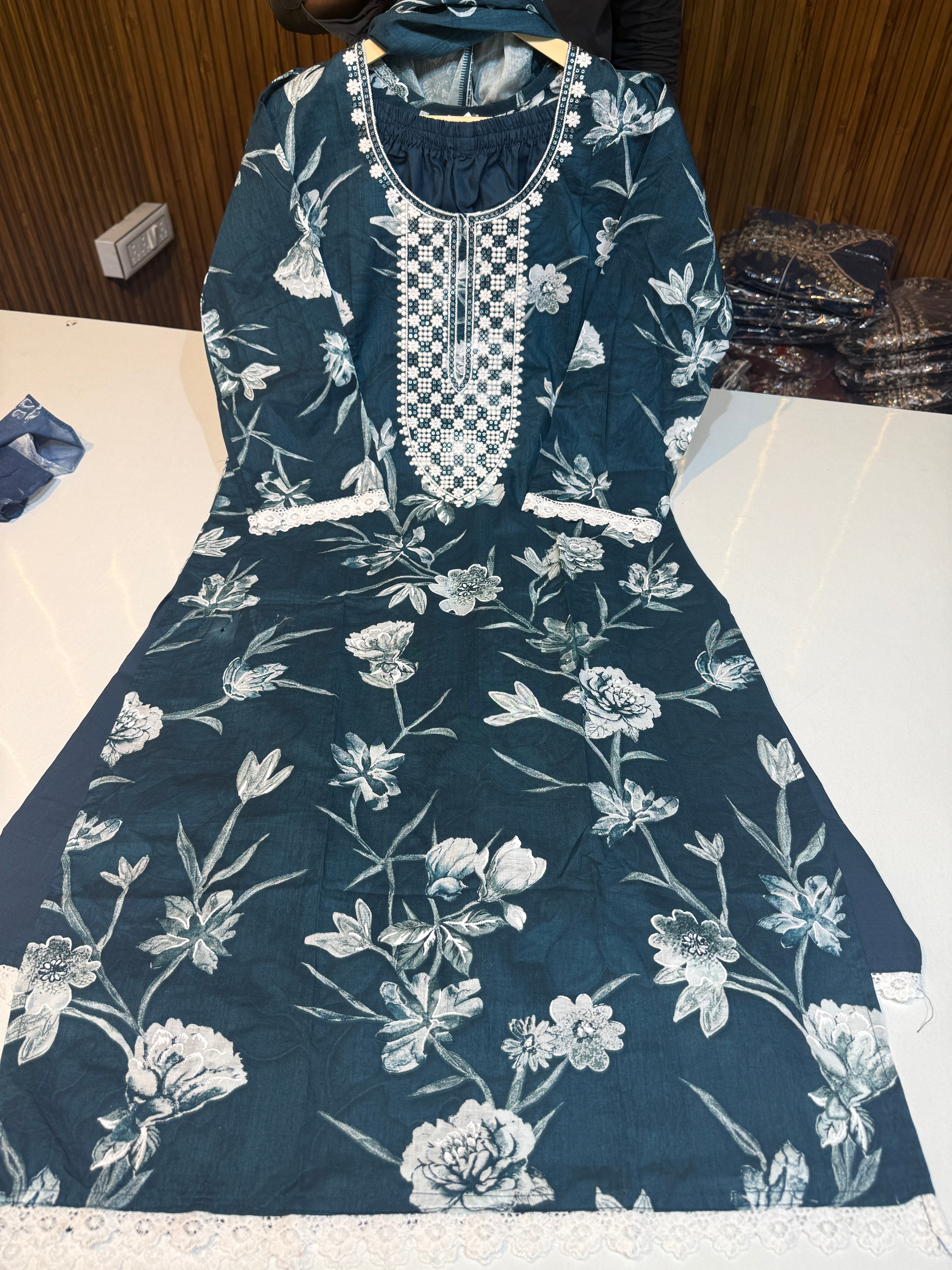 Readymade Cotton Suits 42 Size