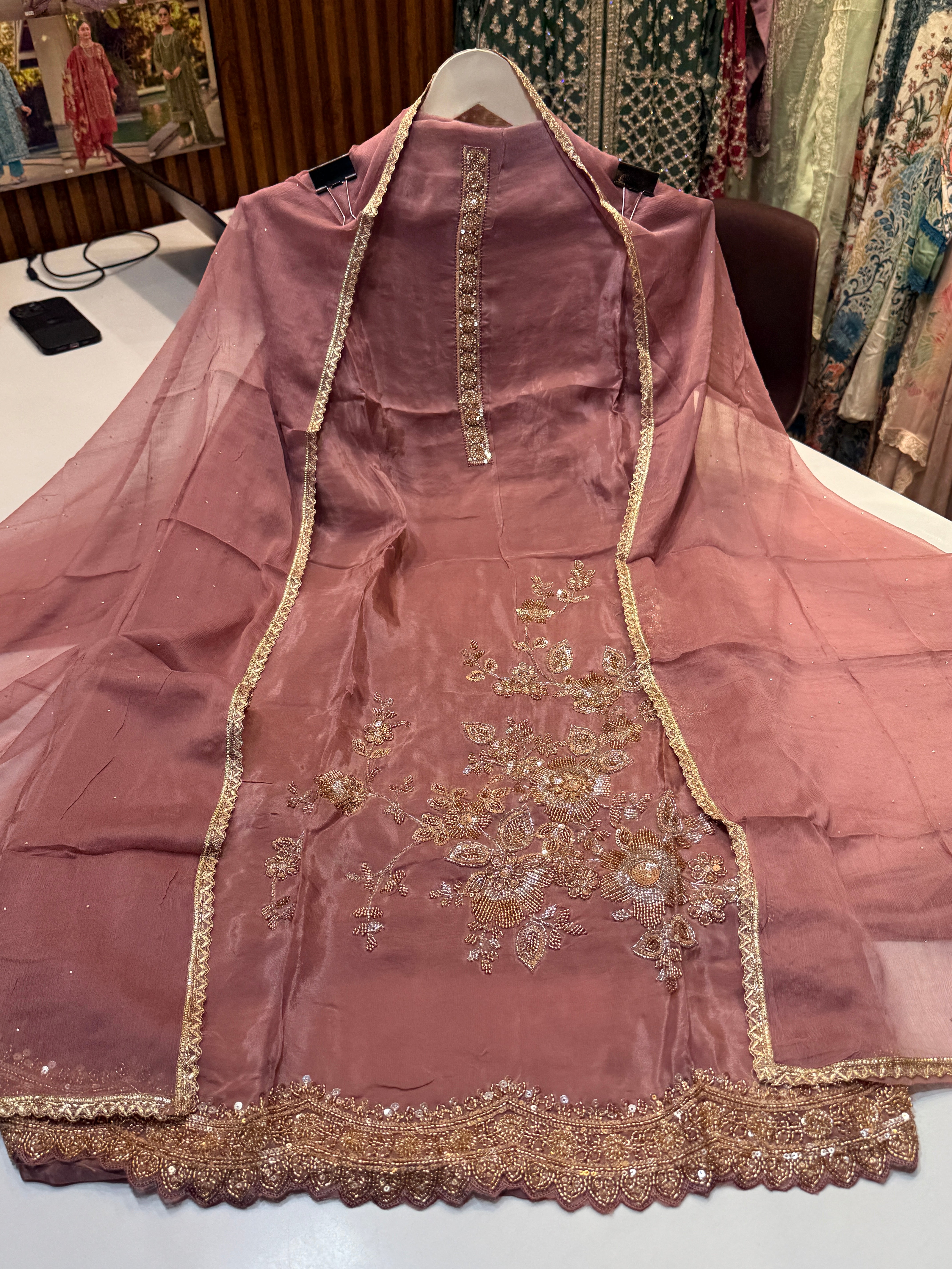 Product code(002) Handwork suit sale design number-002❤️