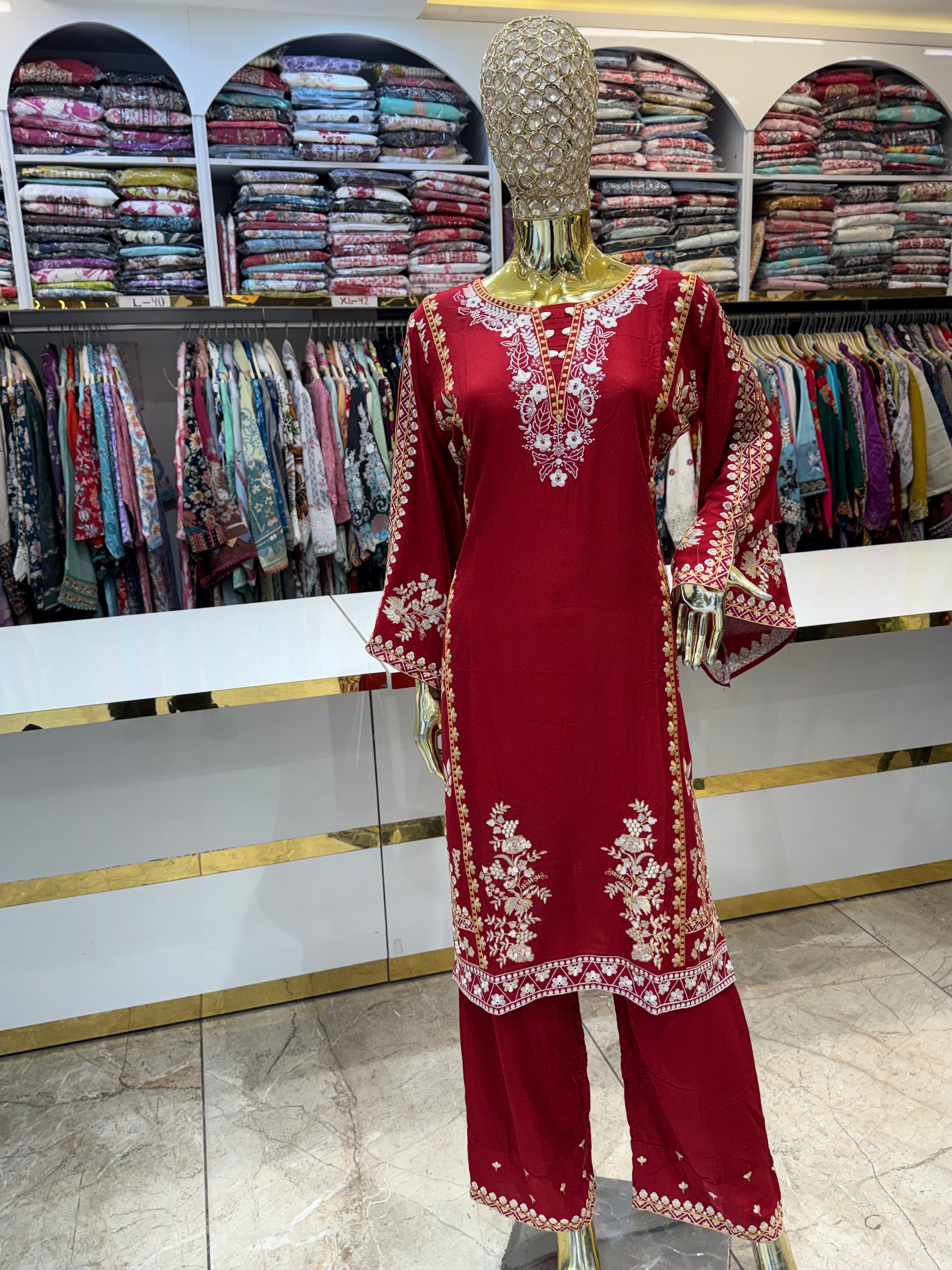 Product code🏷️ (DC1150) Designer Co-ord sets